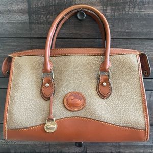 Dooney & Bourke vintage pebble leather handbag
